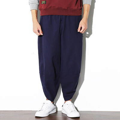 Gobestart Fashion Men Casual Loose Solid Personality Drawstring Long Pants Harem Trousers
Gobestart Fashion Men Casual Loose Solid Personality Drawstring Long Pants Harem Trousers