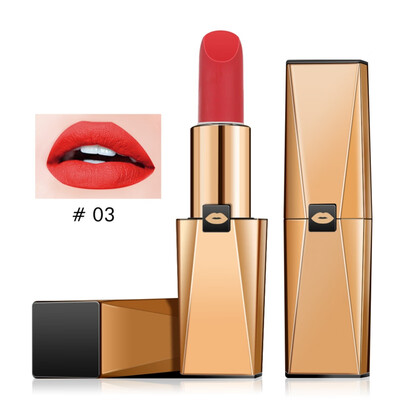 Natural Sexy Color Red Lipsticks Matte Velvet Lipstick Waterproof Makeup Pigment Matte Lipsticks Arrival
Natural Sexy Color Red Lipsticks Matte Velvet Lipstick Waterproof Makeup Pigment Matte Lipsticks Arrival