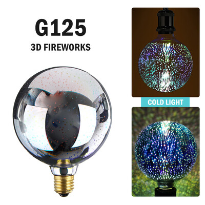 4W G125 Retro LEDs Edison Light Bulb E27 Base 3D Decorative Home Lamp Bulbs AC 85-265V
4W G125 Retro LEDs Edison Light Bulb E27 Base 3D Decorative Home Lamp Bulbs AC 85-265V
