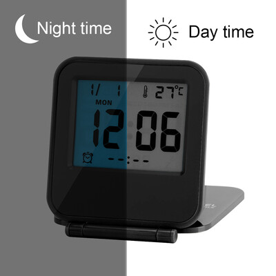 Portable Foldable Tabletop Travel Digital Alarm Clock with Temperature Calendar Date Week Alarm Clock Portable Alarm Clock
Portable Foldable Tabletop Travel Digital Alarm Clock with Temperature Calendar Date Week Alarm Clock Portable Alarm Clock