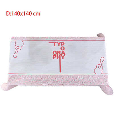 Toponeto Tablecloth Home Decoration Rectangular Polyester Table Cloth Full Size
Toponeto Tablecloth Home Decoration Rectangular Polyester Table Cloth Full Size