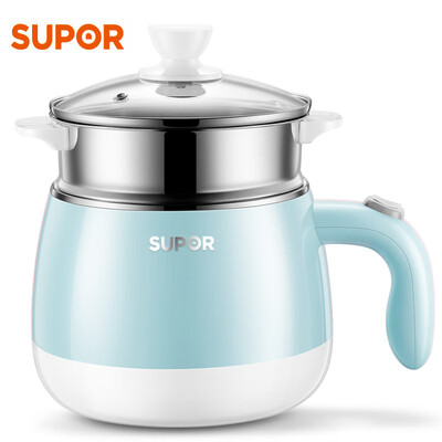 Supor SUPOR multi-function electric cooker with steamer electric skillet student dormitory mini split electric pot small 1-2 people cooking noodle electric steamer small electric hot pot ZN15YK860B
Supor SUPOR multi-function electric cooker with steamer electric skillet student dormitory mini split electric pot small 1-2 people cooking noodle electric steamer small electric hot pot ZN15YK860B