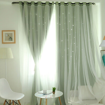 Toponeto Starry Sky Sheer Curtain Tulle Window Treatment Voile Drape Valance Double-deck
Toponeto Starry Sky Sheer Curtain Tulle Window Treatment Voile Drape Valance Double-deck