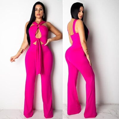 Factory wholesale new sexy Europe&the United States Amazon womens vest low-cut loose wide leg Siamese micro trousers rose
Factory wholesale new sexy Europe&the United States Amazon womens vest low-cut loose wide leg Siamese micro trousers rose