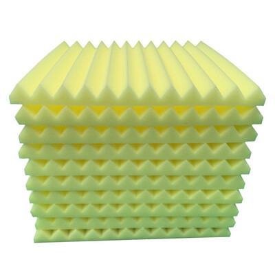 Toponeto 10Pcs Acoustic Foam Panel Sound Stop Absorption Sponge Studio KTV Soundproof
Toponeto 10Pcs Acoustic Foam Panel Sound Stop Absorption Sponge Studio KTV Soundproof