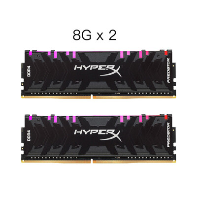 HyperX Kingston Technology Predator Black 32GB Kit of 4 DDR4 2933MHz RGB RAM Gaming Memory with Infrared Sync Technology Memory
HyperX Kingston Technology Predator Black 32GB Kit of 4 DDR4 2933MHz RGB RAM Gaming Memory with Infrared Sync Technology Memory