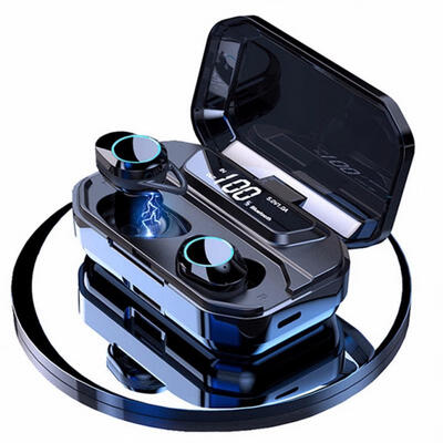 G02 TWS 9D Wireless Earbuds Bluetooth 50 Headphones IPX7 Waterproof Sport Earphones with 3300mAh Smart LED Power Bank
G02 TWS 9D Wireless Earbuds Bluetooth 50 Headphones IPX7 Waterproof Sport Earphones with 3300mAh Smart LED Power Bank