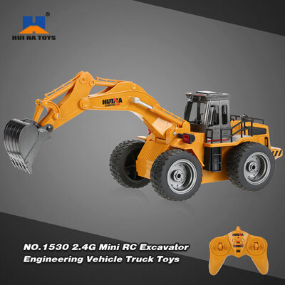 HUI NA TOYS NO1530 24G 6CH Mini RC Excavator Engineering Vehicle RC Car Truck Toys
HUI NA TOYS NO1530 24G 6CH Mini RC Excavator Engineering Vehicle RC Car Truck Toys