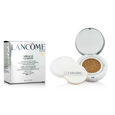 LANCOME - Miracle Cushion Liquid Cushion Compact SPF 23 - 025 Beige Natural 14g051oz
LANCOME - Miracle Cushion Liquid Cushion Compact SPF 23 - 025 Beige Natural 14g051oz