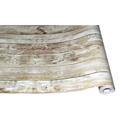 Tuwaga Retro Pale Brown Wood Grain Pattern Peel&Stick Wallpaper Self Adhesive Waterproof Removable WallpaperLength 3m
Tuwaga Retro Pale Brown Wood Grain Pattern Peel&Stick Wallpaper Self Adhesive Waterproof Removable WallpaperLength 3m