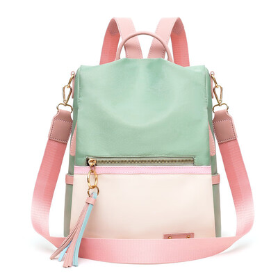 Fashionable travel backpack womens double shoulder bag autumn 100 leisure travel anti-theft nylon cloth canvas
Fashionable travel backpack womens double shoulder bag autumn 100 leisure travel anti-theft nylon cloth canvas