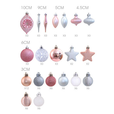 90Pcs 2019 Christmas Tree Decoration Christmas Pendant Xmas Tree Pendants Simulation Ornaments New Year Decorations
90Pcs 2019 Christmas Tree Decoration Christmas Pendant Xmas Tree Pendants Simulation Ornaments New Year Decorations