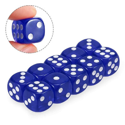 10 PCS 14MM Transparent Dice Acrylic Gambling Game Playing Square Corner Dice Set
10 PCS 14MM Transparent Dice Acrylic Gambling Game Playing Square Corner Dice Set
