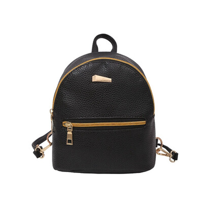 Fashion Solid Color Shoulder Pu Material Travel Backpack Girl Ladies
Fashion Solid Color Shoulder Pu Material Travel Backpack Girl Ladies