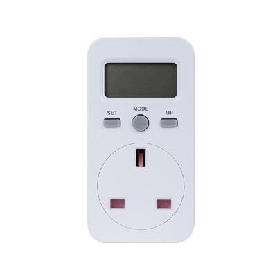 LCD Display Electricity Usage Power Meter Socket Energy Wattage KWH Consumption Cost Analyzer Monitor Outlet AC230V
LCD Display Electricity Usage Power Meter Socket Energy Wattage KWH Consumption Cost Analyzer Monitor Outlet AC230V