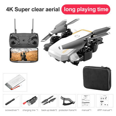 Siaonvr LF609 24G 4CH Wifi FPV 4K Camera Foldable Air Pressure Constant RC Quadcopter
Siaonvr LF609 24G 4CH Wifi FPV 4K Camera Foldable Air Pressure Constant RC Quadcopter