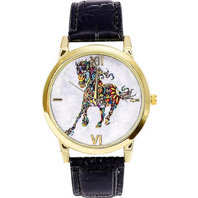 Creative Watch Unique Horse Dial Leather Band Stainless Steel Quartz Wristwatch Casual Women Mens Unisex Watches Montre Homme
Creative Watch Unique Horse Dial Leather Band Stainless Steel Quartz Wristwatch Casual Women Mens Unisex Watches Montre Homme