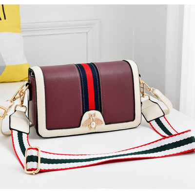 Shangxin Female Han Chao Simple Lady One Shoulder Slant Bag Summer Female Bag Fashion Square Bag