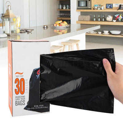 Greensen 28 PCS Ultra Strong Garbage Bags Thickened Rubbish Bags with Drawstring for Home Office
Greensen 28 PCS Ultra Strong Garbage Bags Thickened Rubbish Bags with Drawstring for Home Office