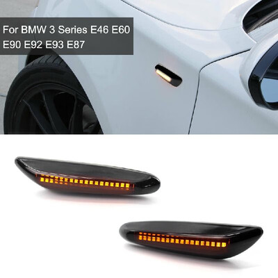 2 Pcs Smoke LED Side Marker Light Turn Signal Light Lamp For BMW 3 Series E46 E60 E90 E92 E93 E87
2 Pcs Smoke LED Side Marker Light Turn Signal Light Lamp For BMW 3 Series E46 E60 E90 E92 E93 E87