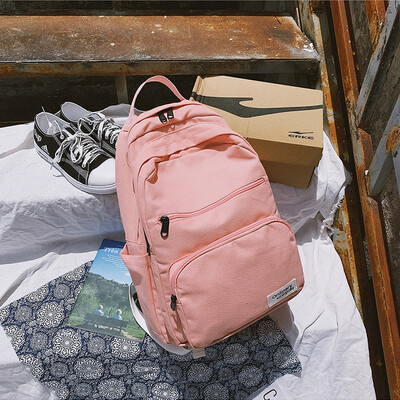 Ins style schoolbag female Korean version of high school students take a large capacity simple Mori computer bag double shoulder b
Ins style schoolbag female Korean version of high school students take a large capacity simple Mori computer bag double shoulder b