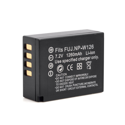 1260mAh 72V NP-W126 W126 Rechargeable Li-ion Battery CameraCamcorder Battery for FUJI X-Pro1 X-E1 for FinePix HS50 HS33
1260mAh 72V NP-W126 W126 Rechargeable Li-ion Battery CameraCamcorder Battery for FUJI X-Pro1 X-E1 for FinePix HS50 HS33