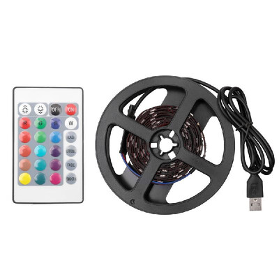 5050 RGB Light 5V 2M USB LED Strip Light Flexible Non-Waterproof Home Party Decoration With Remote Control
5050 RGB Light 5V 2M USB LED Strip Light Flexible Non-Waterproof Home Party Decoration With Remote Control