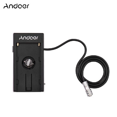 Andoer Blackmagic Cinema Camera BMPCC 4K Power Supply Mount Plate Adapter with Spring Cable for Sony NP-F970 F750 F550 Battery
Andoer Blackmagic Cinema Camera BMPCC 4K Power Supply Mount Plate Adapter with Spring Cable for Sony NP-F970 F750 F550 Battery