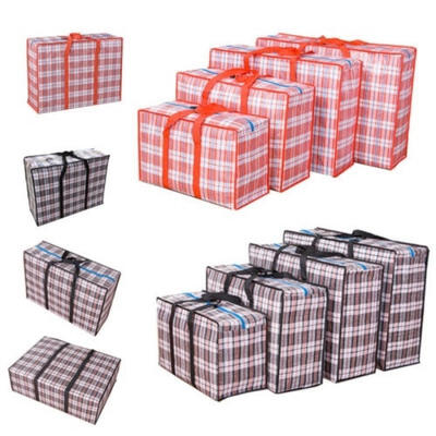 Portable Plastic Jumbo Laundry Zipped Reusable Large Strong Shopping Storage Bag
Portable Plastic Jumbo Laundry Zipped Reusable Large Strong Shopping Storage Bag