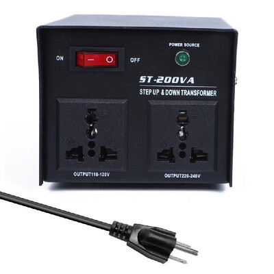Intelligent Efficient Step Up Down Power Transformer 200W Home-use 100V-220V Household Electrical Appliance Voltage Converter
Intelligent Efficient Step Up Down Power Transformer 200W Home-use 100V-220V Household Electrical Appliance Voltage Converter