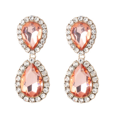 Luxury Water Drop Crystal za Dangle Earrings For Women Statement Earrings Big Pendant Earrings Bridal Jewelry 2019
Luxury Water Drop Crystal za Dangle Earrings For Women Statement Earrings Big Pendant Earrings Bridal Jewelry 2019