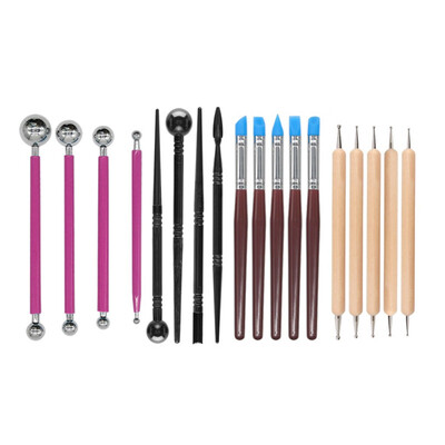 〖Follure〗18 Pcs Polymer Clay Sculpting Tool Set Wood Models Art Projects Pottery Tools
〖Follure〗18 Pcs Polymer Clay Sculpting Tool Set Wood Models Art Projects Pottery Tools
