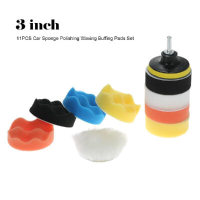 11PCS Brand New 3" 80mm Car Polishing Pads Waxing Foam Buffing Pad Sponge Kit Set for Car Polisher Buffer Waxer Sander Polishing
11PCS Brand New 3" 80mm Car Polishing Pads Waxing Foam Buffing Pad Sponge Kit Set for Car Polisher Buffer Waxer Sander Polishing