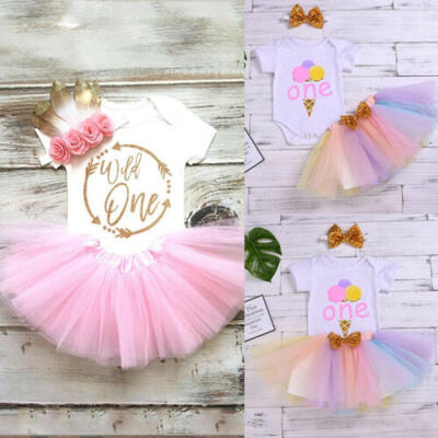 USNewborn Baby Girl 1st Birthday Outfit Party Romper Skirt Cake Smash Tutu Dress
USNewborn Baby Girl 1st Birthday Outfit Party Romper Skirt Cake Smash Tutu Dress
