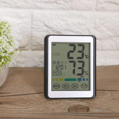 Greensen Multifunction Digital Thermometer Hygrometer Temperature Humidity Gauge Touchscreen Backlight
Greensen Multifunction Digital Thermometer Hygrometer Temperature Humidity Gauge Touchscreen Backlight