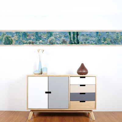 〖Follure〗PVC Waterproof Tile Floor Waistline Wall Sticker For Kitchen Bathroom Decor
〖Follure〗PVC Waterproof Tile Floor Waistline Wall Sticker For Kitchen Bathroom Decor