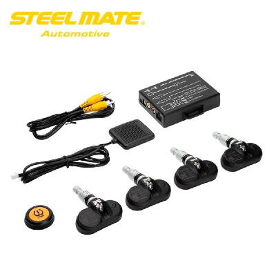 Steelmate TP-05 Tire Pressure Monitoring System TPMS for in-dash AV Monitor with Remote Button 4 Professional Internal Sensors
Steelmate TP-05 Tire Pressure Monitoring System TPMS for in-dash AV Monitor with Remote Button 4 Professional Internal Sensors
