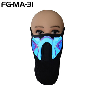 LED Festival Party Masks Luminous Flashing Face Mask Party Glow In Dark Mask Halloween Clothing Terror Helmet Fire
LED Festival Party Masks Luminous Flashing Face Mask Party Glow In Dark Mask Halloween Clothing Terror Helmet Fire