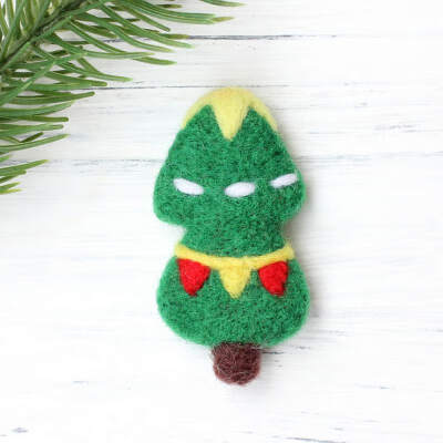 Christmas Brooch Wool Felt Kit Handmade Material DIY Package Wreath Santa Claus Christmas Tree Pattern Brooch Felting Crafts
Christmas Brooch Wool Felt Kit Handmade Material DIY Package Wreath Santa Claus Christmas Tree Pattern Brooch Felting Crafts