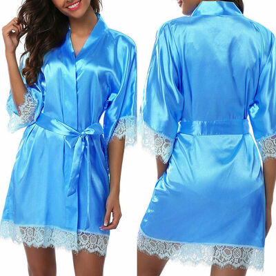 2019 Silk Satin Kimono Robe Dressing Gown Wedding Bridesmaid Sleepwear Bathrobe
2019 Silk Satin Kimono Robe Dressing Gown Wedding Bridesmaid Sleepwear Bathrobe