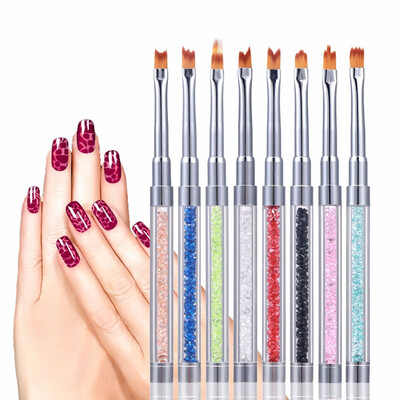 Toponeto 8 Pcs UV Gel Acrylic Liner Painting Nail Art Tips Design Polish Brush Pen Set 
Toponeto 8 Pcs UV Gel Acrylic Liner Painting Nail Art Tips Design Polish Brush Pen Set