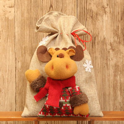〖Follure〗Santa Claus Snowman Elk Christmas Candy Packaging Christmas Candy Decoration
