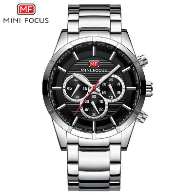 MINI FOCUS MF0170G Men Watch Quartz Stainless Steel Strap Simple Wristwatch Time Display Fashion Casual 3ATM Waterproof Luminous H
MINI FOCUS MF0170G Men Watch Quartz Stainless Steel Strap Simple Wristwatch Time Display Fashion Casual 3ATM Waterproof Luminous H