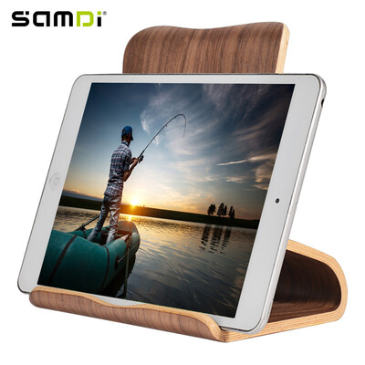 SAMDI Tablet Computer Wooden Stand Holder Support for iPad
SAMDI Tablet Computer Wooden Stand Holder Support for iPad
