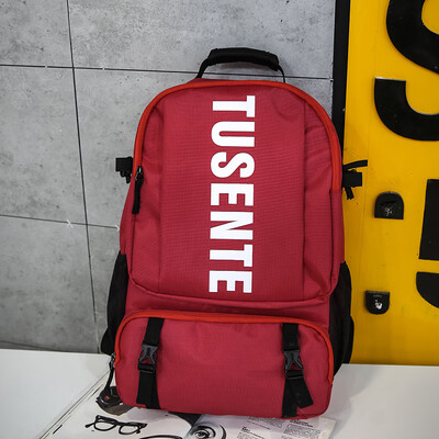Bookbags Male Large-capacity Euro-American Alphabet Printed Backpack 16-inch Computer Bag Personality Travel Shoulder Bag for Coll
Bookbags Male Large-capacity Euro-American Alphabet Printed Backpack 16-inch Computer Bag Personality Travel Shoulder Bag for Coll