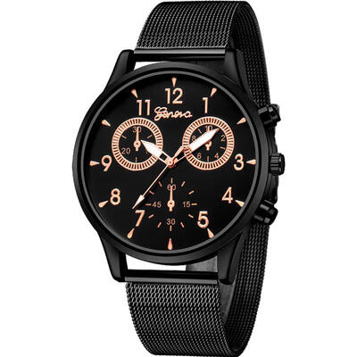 GENEVA Minimalist Sport Watch Woman Stainless Steel Mesh Band Quartz Wristwatch Ladies Military Luxury Watches Creative Montre
GENEVA Minimalist Sport Watch Woman Stainless Steel Mesh Band Quartz Wristwatch Ladies Military Luxury Watches Creative Montre
