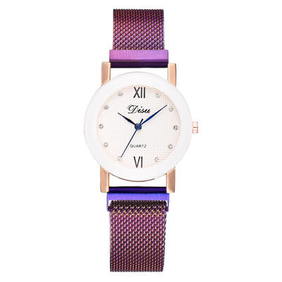 Best Selling Women Watches Rhinestone Dial Ladies Quartz Wristwatch Magnetic Buckle Mesh Strap Fashion Clock Zegarki Damskie
Best Selling Women Watches Rhinestone Dial Ladies Quartz Wristwatch Magnetic Buckle Mesh Strap Fashion Clock Zegarki Damskie