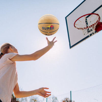 Greensen Size 7 Microfiber Basketball Ball Sports Equipment for Indoor Outdoor Activities Brown
Greensen Size 7 Microfiber Basketball Ball Sports Equipment for Indoor Outdoor Activities Brown