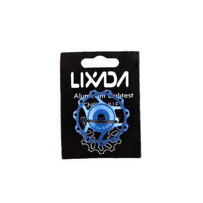 Lixada MTB Mountain Bike Road Bicycle Rear Derailleur 7075 Aluminum Alloy 11T Guide Roller Idler Pulley Jockey Wheel Part Accessor
Lixada MTB Mountain Bike Road Bicycle Rear Derailleur 7075 Aluminum Alloy 11T Guide Roller Idler Pulley Jockey Wheel Part Accessor