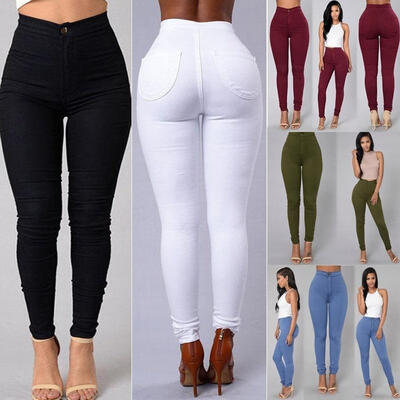 Women&39s Pencil Stretch Pants Cotton Skinny Jeans Pants High Waist Trousers - 3XL
Women&39s Pencil Stretch Pants Cotton Skinny Jeans Pants High Waist Trousers - 3XL